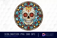 Stained Glass of Day PNG Clipart Product Image 1
