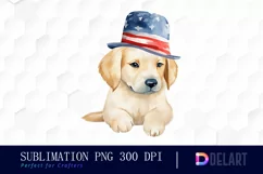 Watercolor American Dog PNG Clipart Product Image 1