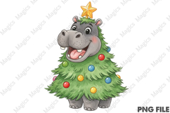 Cowboy Christmas Tree Png, Western Tree Product Image 1