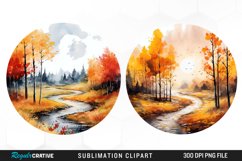 Autumn Landscapes Design Clipart Product Image 1