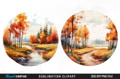 Autumn Landscapes Design Clipart Product Image 1