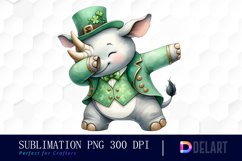 Watercolor Animals Dab Clipart, Sublimation Art Product Image 1