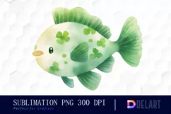 Watercolor Sea Animal Clipart, Sublimation Art Product Image 1