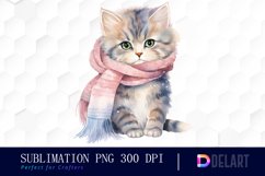 Watercolor Pastel Christmas Clipart Image Product Image 1