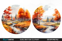Autumn Landscapes Design Clipart Product Image 1