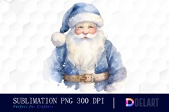 Watercolor Pastel Christmas Clipart Image Product Image 1