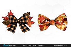Fall Bow Tie Exquisite Clipart Product Image 1