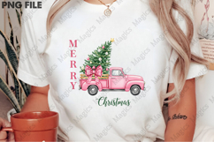 Merry Christmas Truck Png Product Image 2