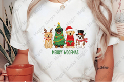 Cute Christmas Dog Lover Sublimation Png Product Image 2