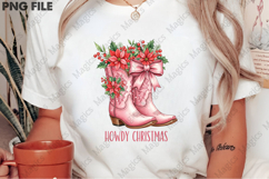 Coquette Howdy Christmas Png Product Image 2