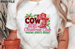 Cowgirl Christmas Club PNG Product Image 2