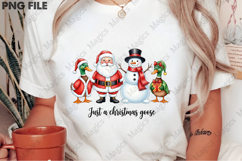 Just a Christmas Goose Png Product Image 2