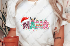 Colorful MOM Png, Holiday Mama Png Product Image 2