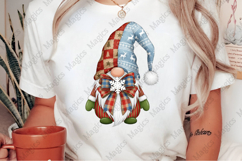 Christmas Gnome PNG Christmas Patchwork Product Image 2