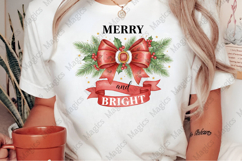 Merry and Bright Christmas PNG Product Image 2