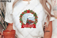Christmas Train Clipart Product Image 2