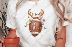 Christmas Football Png, Festive Football Product Image 2