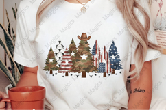 Christmas Trees Cowhide Western Png Product Image 2
