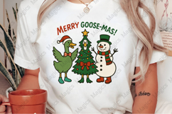 Cute Christmas Goose Png Product Image 2