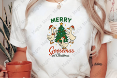 Funny Goosemas Goose PNG Product Image 2