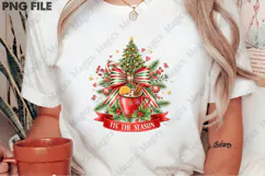 Tis the Season Retro Christmas Santa | Christmas Quotes Product Image 2