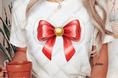Christmas Coquette Bow Png Product Image 2