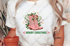 Howdy Christmas Cowgirls Png Clipart Product Image 2
