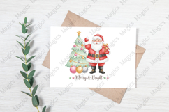Sweet Christmas Santa PNG Sublimation Product Image 3