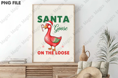 Funny Sarcastic Christmas Goose PNG Product Image 3