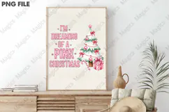 I'm dreaming of a pink Christmas png Product Image 3