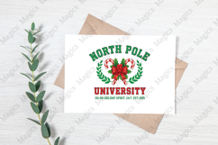 Vintage North Pole University PNG Product Image 3