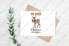 Vintage Christmas Deer PNG Sublimation Product Image 3