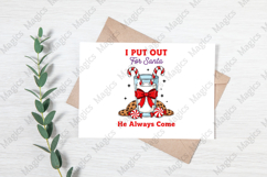 I Put out for Santa, Christmas Cookie Png Product Image 3