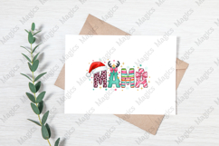 Colorful MOM Png, Holiday Mama Png Product Image 3