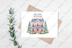 Sweet Christmas House PNG Sublimation Product Image 3