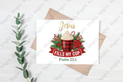 Jesus Fills My Cup -Jesus Christian Png Product Image 3