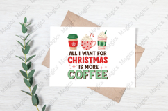 Christmas Coffee Quote Sublimation Product Image 3