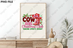 Cowgirl Christmas Club PNG Product Image 3