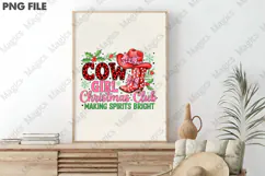 Cowgirl Christmas Club PNG Product Image 3