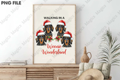 Christmas Dog Pun Weenie Sublimation Product Image 3