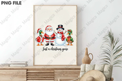 Just a Christmas Goose Png Product Image 3