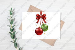 Vintage Christmas Ornament Cherries PNG Product Image 3