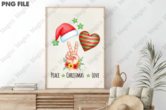 Retro Christmas Sublimation Png Product Image 3
