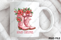 Coquette Howdy Christmas Png Product Image 4