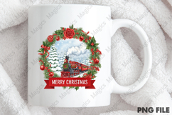 Christmas Train Clipart Product Image 4