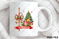 Tis the Season Retro Christmas Santa | Christmas Quotes Product Image 4