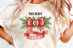 Merry and Bright Christmas PNG Product Image 4