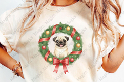 Cute Christmas Wreath PNG Product Image 4