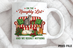 Vintage Christmas PNG, Cat Product Image 4