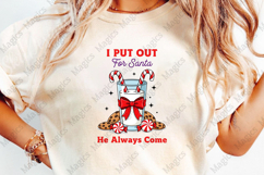 I Put out for Santa, Christmas Cookie Png Product Image 4